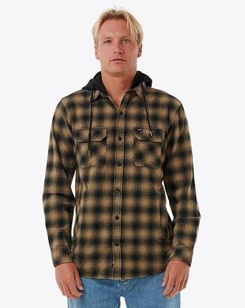 Pánská košile Rip Curl Grunter Flannel, Washed Moss