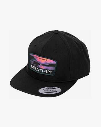 Kšiltovka Meatfly Hornet Snapback, Purple Alaska / Black