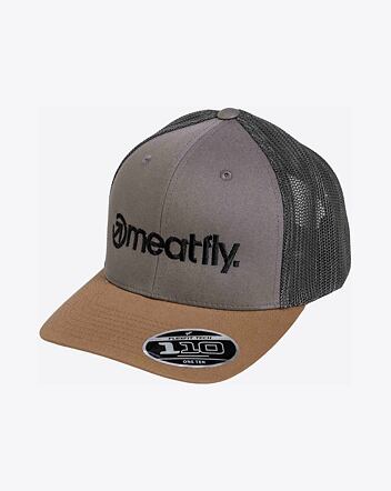 Kšiltovka Meatfly MF Logo Trucker, Earth / Black