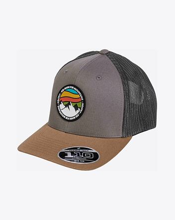 Kšiltovka Meatfly MF View Trucker, Red Mountain / Earth