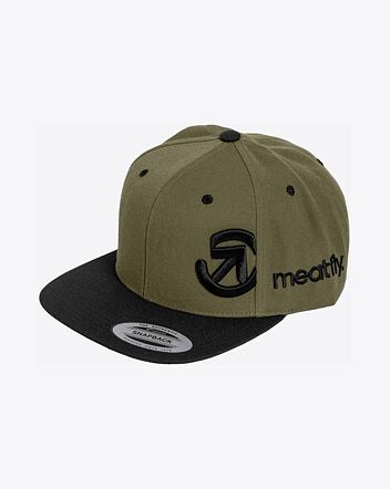 Kšiltovka Meatfly Jacob Snapback, Olive