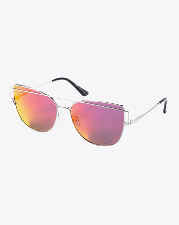 Sluneční brýle Meatfly Vision Sunglasses - S19, B - Silver, Black