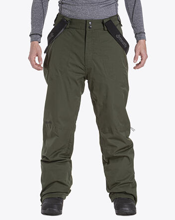 Snowboardové kalhoty Meatfly Gnar 4, G - Green Stripe