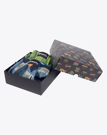 Pánské trenýrky Meatfly Agostino, Shade, Gift Pack