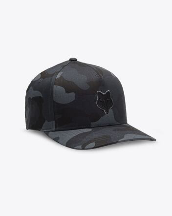 Kšiltovka Fox Head Flexfit, Black Camo
