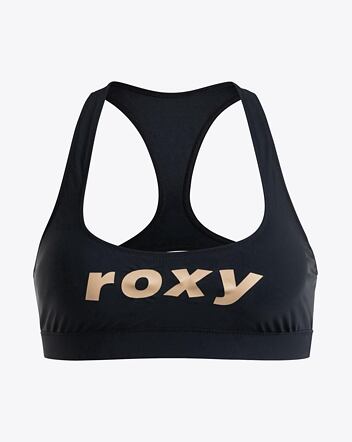 Dámský horní díl plavek Roxy Active Top, Anthracite