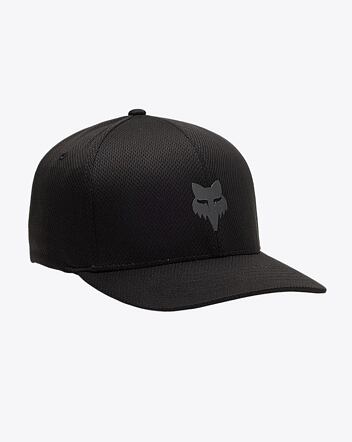 Kšiltovka Fox Head Tech Flexfit, Black/Charcoal