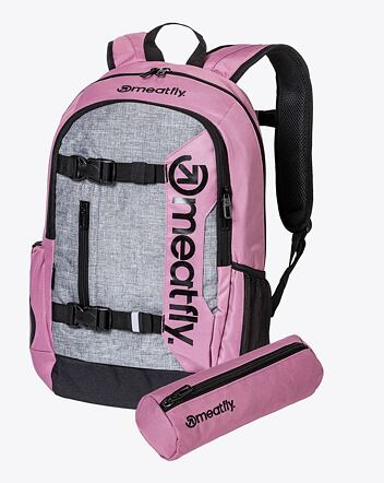 Batoh Meatfly Basejumper, Dusty Rose/Grey, 22 L