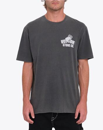 Pánské tričko Volcom Stone Force Co Pw Sst, Black