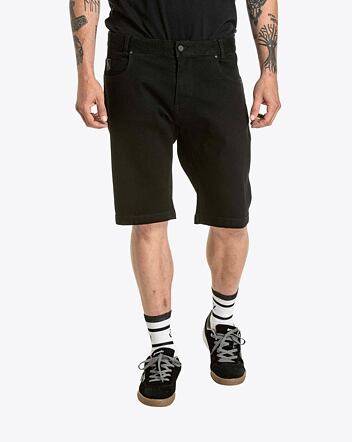Pánské kraťasy Meatfly Just 2.0 Denim, Black