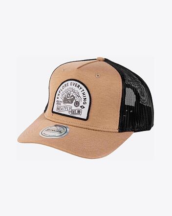 Kšiltovka Meatfly Corey Trucker, Beige Explore
