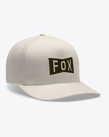 Kšiltovka Fox Typeface Flexfit Hat, Off White