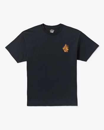 Pánské tričko Volcom Fa Callum Rooney Sst, Antique Black