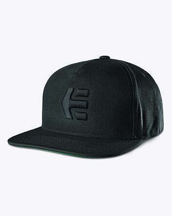 Kšiltovka Etnies Icon Snapback, Black/Black