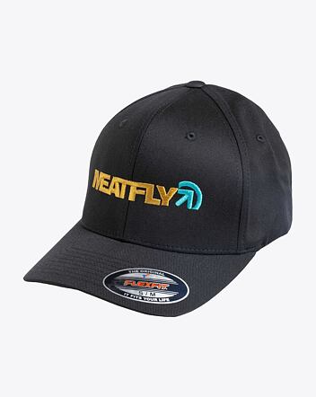 Kšiltovka Meatfly Zedd Flexfit, Wood / Black