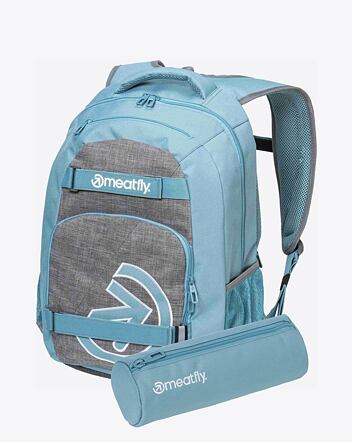 Batoh Meatfly Exile, Grey Heather / Aqua, 24 L + PENÁL ZDARMA