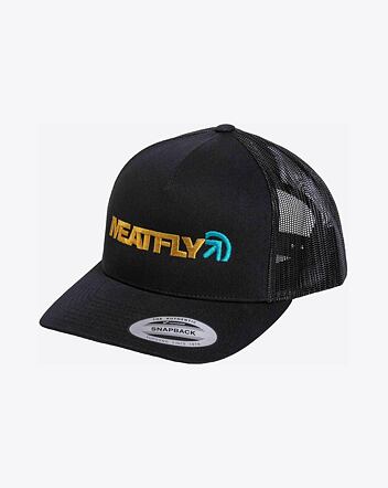 Kšiltovka Meatfly Rodie Trucker, Wood / Black