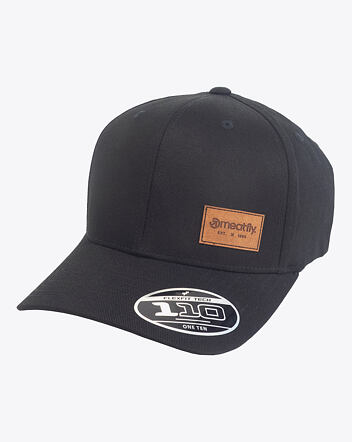 Kšiltovka Meatfly Cougar Flexfit, Black