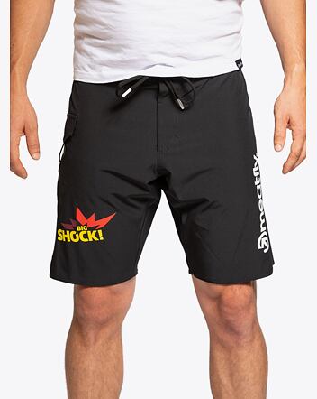 Pánské plavky Meatfly Big Shock, Black