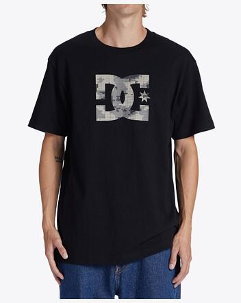 Pánské tričko DC Shoes DC Star Fill, Black/Cloud Cover