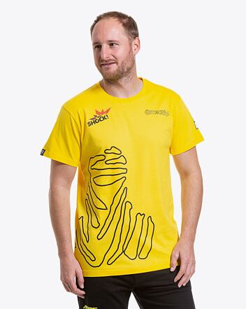 Pánské tričko Meatfly Dakar, Yellow
