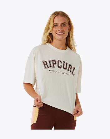 Dámské tričko Rip Curl Rss Crop, Bone
