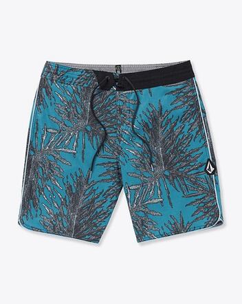 Pánské plavky Volcom Beeg Leef Stoney 19, Tidal Blue