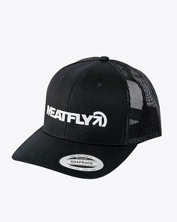 Kšiltovka Meatfly Rodie Trucker, Black