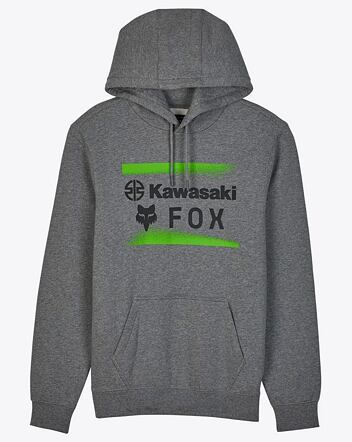 Pánská mikina Fox Fox X Kawi Fleece Po, Heather Graphite