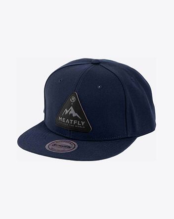 Kšiltovka Meatfly Hornet Snapback, Navy Blue Peak