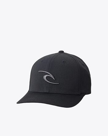 Kšiltovka Rip Curl Tepan 2.0 Flexfit Cap, Black