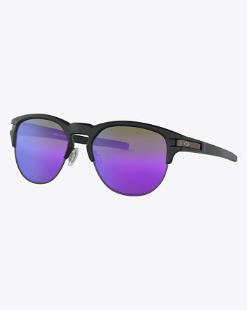 Sluneční brýle Oakley Latch Key L, Matte Black / Violet Irid