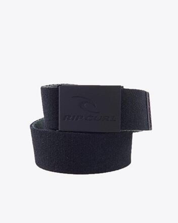 Pásek Rip Curl Snap Revo Webbed, Black/Olive