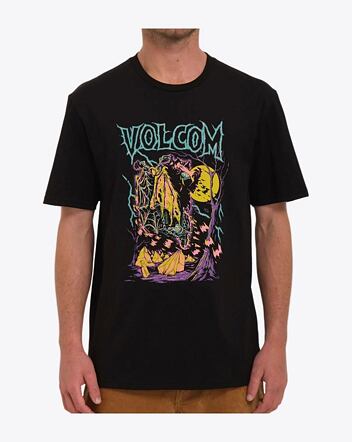 Pánské tričko Volcom Fa Max Sherman 2 Sst, Black