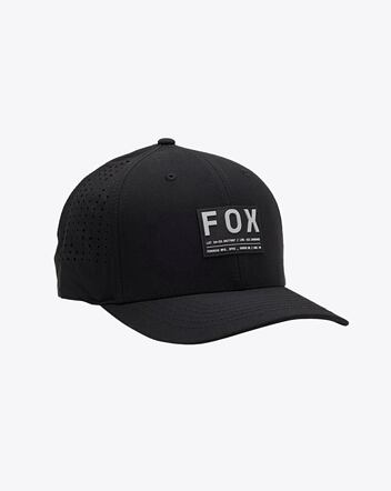 Kšiltovka Fox Non Stop Tech Flexfit, Black