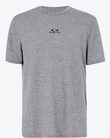 Pánské tričko Oakley Bark New Ss, Athletic Heather Grey