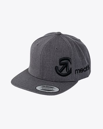 Kšiltovka Meatfly Jacob Snapback, Dark Grey