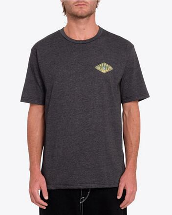 Pánské tričko Volcom Voboxed Hth, Heather Black