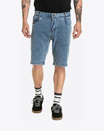 Pánské kraťasy Meatfly Just 2.0 Denim, Dirty Washed