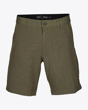 Pánské kraťasy Fox Essex Tech Stretch, Olive Green