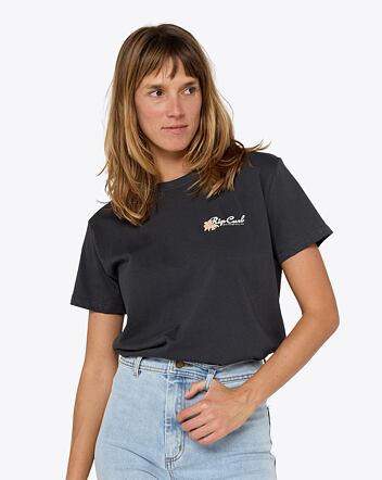Dámské tričko Rip Curl Waikiki Standard, Washed Black