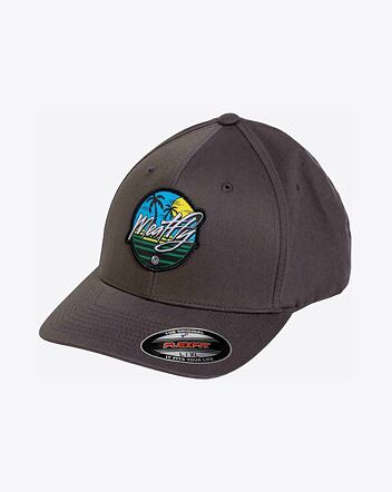 Kšiltovka Meatfly Raptor Flexfit, Beach / Dark Grey