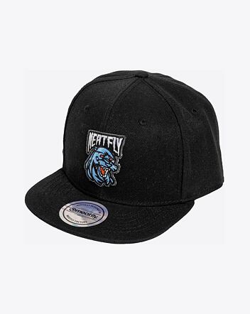 Kšiltovka Meatfly Alfy Snapback, Black Panther