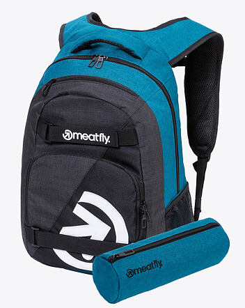 Batoh Meatfly Exile, Petrol Heather/Charcoal Heather, 24 L + PENÁL ZDARMA