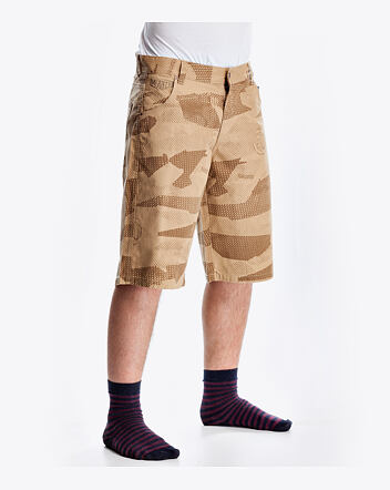 Kraťasy Meatfly Bobber 16 Shorts, E-Sand Camo