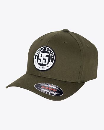 Kšiltovka Meatfly Raptor Flexfit, 95 Olive
