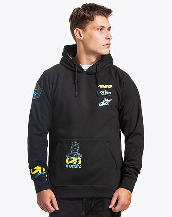 Pánská technická mikina Meatfly Gravel, Black Dakar