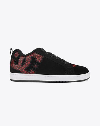 Pánské boty DC Shoes Court Graffik, Black/White/Red