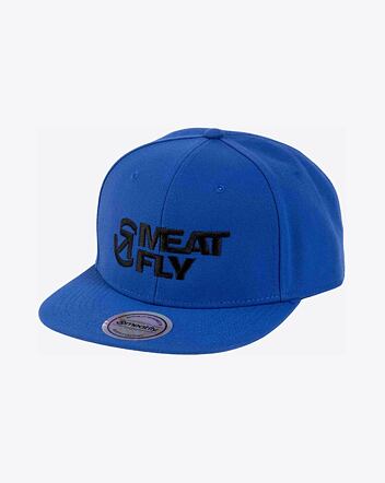 Kšiltovka Meatfly Ness Snapback, Blue / Black Revital