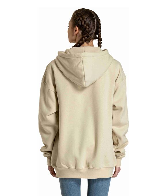 Unisex mikina Meatfly Fry, Skull Beige